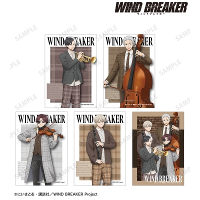 【グッズ-ブロマイド】TVアニメ『WIND BREAKER』 描き下ろし ジャズver. ブロマイド5枚セット ver.B