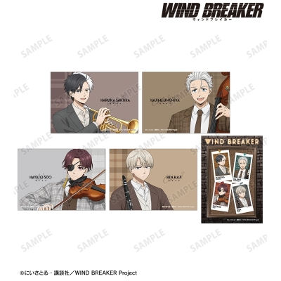【グッズ-ブロマイド】TVアニメ『WIND BREAKER』 描き下ろし ジャズver. ブロマイド5枚セット ver.C
