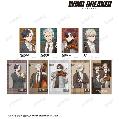 【グッズ-カード】TVアニメ『WIND BREAKER』 描き下ろし ジャズver. トレーディングAni-Frame