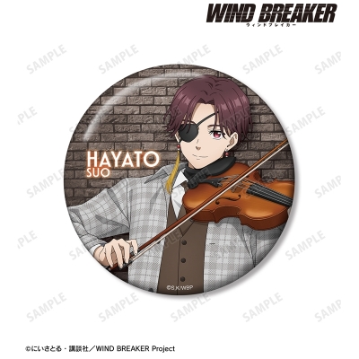【グッズ-バッチ】TVアニメ『WIND BREAKER』 描き下ろし 蘇枋 隼飛 ジャズver. 100mm缶バッジ ver.A