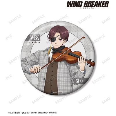 【グッズ-バッチ】TVアニメ『WIND BREAKER』 描き下ろし 蘇枋 隼飛 ジャズver. 100mm缶バッジ ver.B