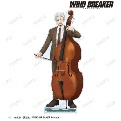 【グッズ-スタンドポップ】TVアニメ『WIND BREAKER』 描き下ろし 梅宮 一 ジャズver. 特大アクリルスタンド