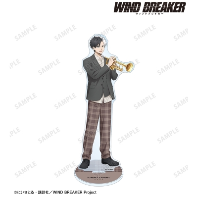 【グッズ-スタンドポップ】TVアニメ『WIND BREAKER』 描き下ろし 桜 遥 ジャズver. BIGアクリルスタンド