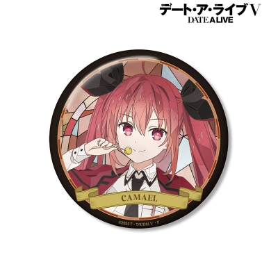 【グッズ-バッチ】アニメ「デート・ア・ライブV」 五河琴里 Aure Glass 100mm缶バッジ