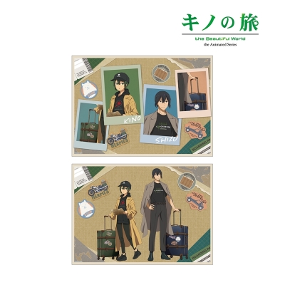 【グッズ-ブロマイド】キノの旅 -the Beautiful World- the Animated Series arti-mate 2Lブロマイド2枚セット キノ&シズ ver.B 描き下ろし トラベルコーデver.【アニメイト限定】