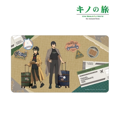 【TCG-マット】キノの旅 -the Beautiful World- the Animated Series arti-mate マルチデスクマット キノ&シズ ver.B 描き下ろし トラベルコーデver.【アニメイト限定】
