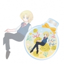 【グッズ-ステッカー】TVアニメ「さよならララ」 秋月ルカ Botania クリアダイカットステッカーの画像