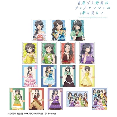 【グッズ-ブロマイド】劇場アニメ「青春ブタ野郎はディアフレンドの夢を見ない」 描き下ろし トレーディングブロマイド <桜島麻衣 バースデー2026ver.>【アニメイト先行販売】
