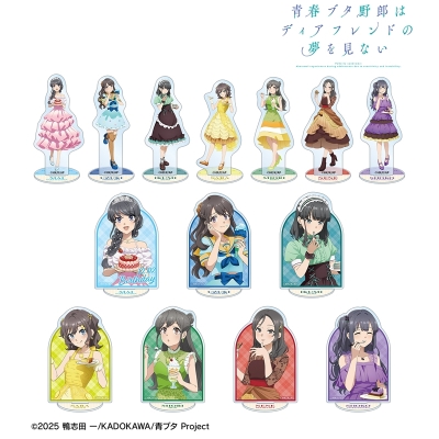 【グッズ-スタンドポップ】劇場アニメ「青春ブタ野郎はディアフレンドの夢を見ない」 描き下ろし トレーディングアクリルスタンド <桜島麻衣 バースデー2026ver.>【アニメイト先行販売】
