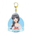 【グッズ-キーホルダー】劇場アニメ「青春ブタ野郎はディアフレンドの夢を見ない」 描き下ろし 桜島麻衣 BIGアクリルキーホルダー <桜島麻衣 バースデー2026ver.>【アニメイト先行販売】の画像