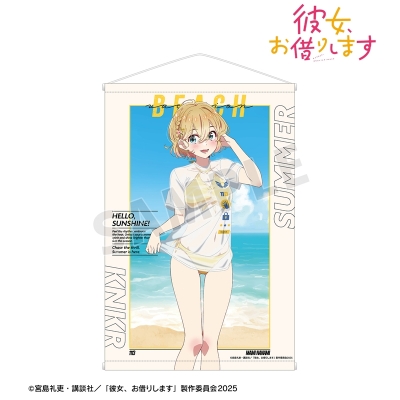 【グッズ-タペストリー】TVアニメ『彼女、お借りします』 arti-mate 第2弾 B2タペストリー 七海麻美 描き下ろし 水着ver.【アニメイト限定】