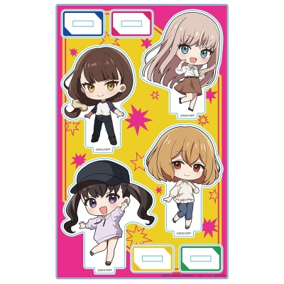 【グッズ-スタンドポップ】対ありでした。~お嬢さまは格闘ゲームなんてしない~ アクリルキャラスタンド 綾&美緒&夕&珠樹 私服ver.