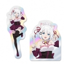 【グッズ-ステッカー】探偵はもう、死んでいる。 キャラキラステッカーセット シエスタ 猫耳メイドver.【描き下ろし】の画像