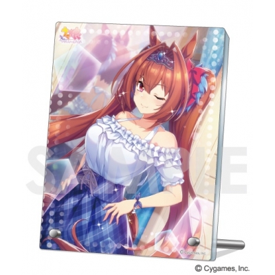 【グッズ-置きもの】ウマ娘 プリティーダービー アクリルプレート Vol.9 3.ダイワスカーレット