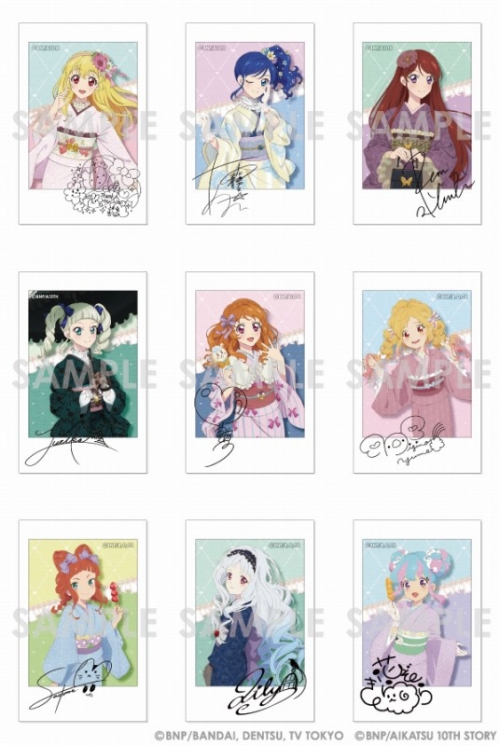 グッズ-ブロマイド】アイカツ！＆アイカツスターズ！ キャラナップ  