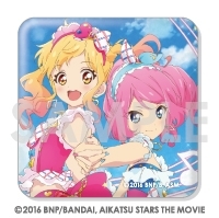 グッズ-バッチ】劇場版アイカツスターズ！&アイカツ！ ～ねらわれた 