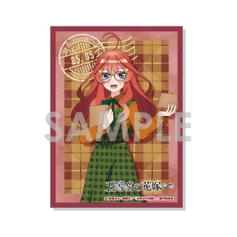 【グッズ-カードケース】五等分の花嫁∽ キャラクタースリーブ~British Style~ 5.中野五月