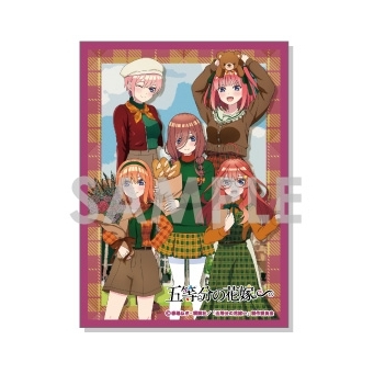 【グッズ-カードケース】五等分の花嫁∽ キャラクタースリーブ~British Style~ 6.集合