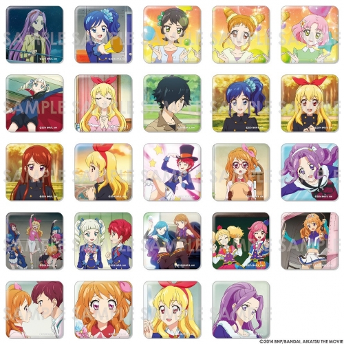 グッズ-バッチ】劇場版アイカツ！ すくえあくる缶バッジ【アニメイト 
