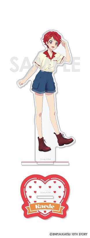 グッズ-スタンドポップ】アイカツ！ アクリルスタンド ～Girly RED～ 5 