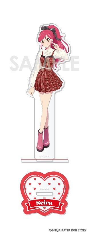 グッズ-スタンドポップ】アイカツ！ アクリルスタンド ～Girly RED～ 6 