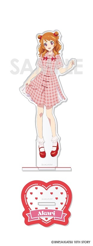 グッズ-スタンドポップ】アイカツ！ アクリルスタンド ～Girly RED～ 7 