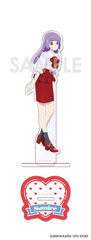 グッズ-スタンドポップ】アイカツ！ アクリルスタンド ～Girly RED～ 8 