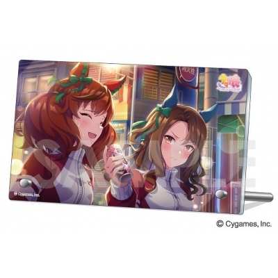 【グッズ-置きもの】ウマ娘 プリティーダービー アクリルプレート~ストーリーイベントセレクション~ Vol.3 3.轟け、エール!トレセン学園応援団 第4話