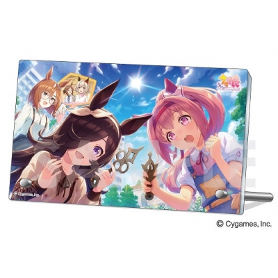 【グッズ-置きもの】ウマ娘 プリティーダービー アクリルプレート~ストーリーイベントセレクション~ Vol.3 4.『刻限』~Silks&Three Riddles~ 第5話