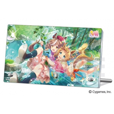 【グッズ-置きもの】ウマ娘 プリティーダービー アクリルプレート~ストーリーイベントセレクション~ Vol.3 6.シーク・ソルヴ・サマーウォーク! 第4話