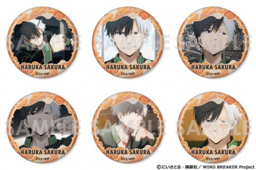 グッズ-バッチ】WIND BREAKER 缶バッジセット～桜 遥がいっぱい  