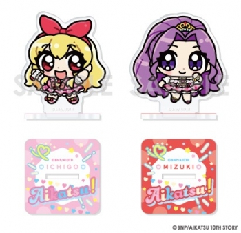 グッズ-スタンドポップ】アイカツ！シリーズ アクリルスタンドセット 