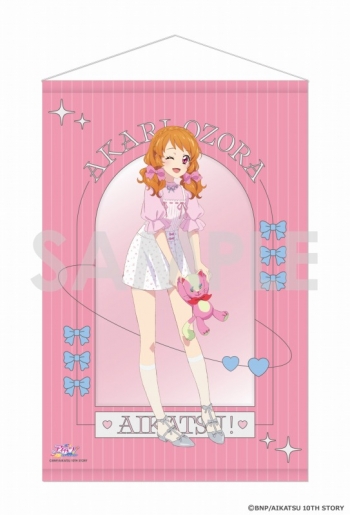 グッズ-タペストリー】アイカツ！ タペストリー ～Link Ribbon～ 3 