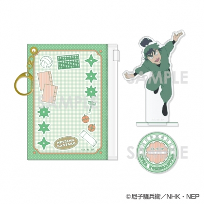 【グッズ-スタンドポップ】忍たま乱太郎 ポーチ入りアクリルスタンド 20.食満留三郎