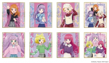 グッズ-色紙】アイカツ！×プリパラ THE MOVIE -出会いのキセキ 
