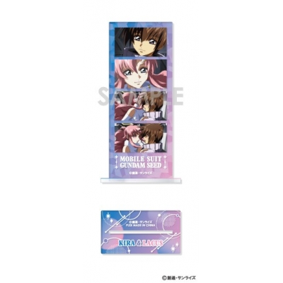 【グッズ-スタンドポップ】機動戦士ガンダムSEED フォトカットアクリルスタンド 4.キラ&ラクスB