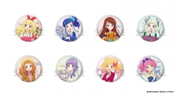 グッズ-バッチ】オールアイカツ！ トレーディング缶バッジ -Flower 