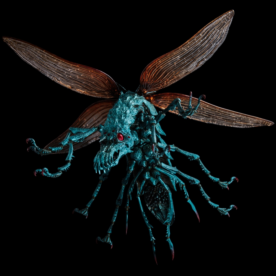 【アクションフィギュア】タケヤ式自在置物 風の谷のナウシカ 大王ヤンマ