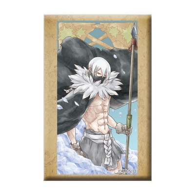 【グッズ-バッチ】Dr.STONE スタンド付きスクエア缶バッジ 氷月