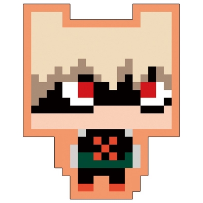 【グッズ-ポストカード】僕のヒーローアカデミア×PICO PARK ダイカットポストカード 爆豪勝己×PICO CAT