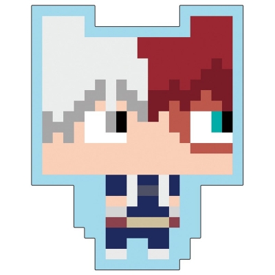 【グッズ-ポストカード】僕のヒーローアカデミア×PICO PARK ダイカットポストカード 轟焦凍×PICO CAT