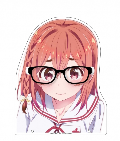 グッズ スタンドポップ 彼女 お借りします アクリルメガネスタンド 墨 アニメイト
