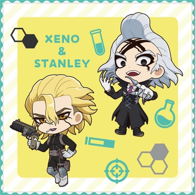 【グッズ-タオル】Dr.STONE 刺繍ミニタオル(Dr.ゼノ、スタンリー・スナイダー)