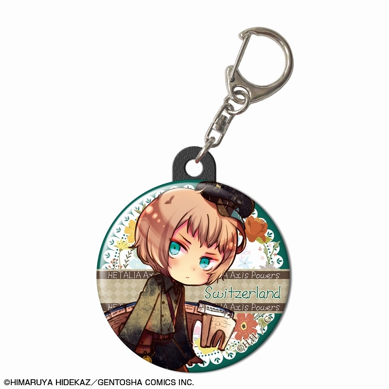 グッズ ストラップ キーホルダー グッズ キーホルダー ヘタリア Axis Powers ぷくっとキーホルダー Ver 5 デザイン08 スイス アニメイト