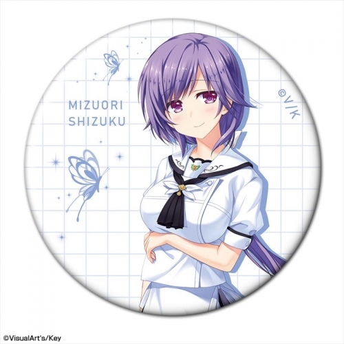 グッズ-バッチ】Summer Pockets 缶バッジ デザイン06(水織静久)【再販 