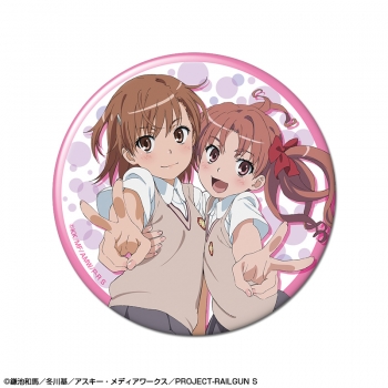 グッズ-バッチ】とある科学の超電磁砲S 缶バッジ デザイン05(御坂美琴 