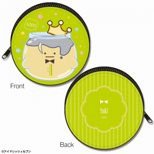 グッズ 小物入れ アイドリッシュセブン まるっとレザーケース デザイン12 千 王様プリン ビン詰めver アニメイト