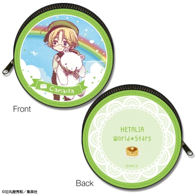 【グッズ-小物入れ】ヘタリア World☆Stars まるっとレザーケース デザイン12(カナダ)