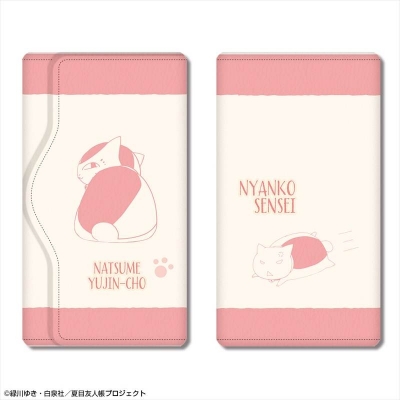 【グッズ-キーケース】夏目友人帳 レザーキーケース デザイン03(ニャンコ先生/B)【再販】