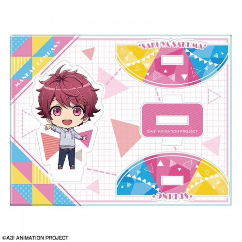 グッズ スタンドポップ アニメ A3 ゆらっとアクリルフィギュア デザイン01 佐久間咲也 アニメイト